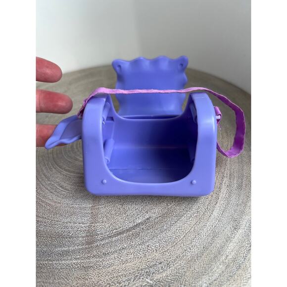 Littlest Pet Shop LPS Portable Pet Carrier w/Siamese Cat, Pet Food 2004 G1 - Picture 2 of 7